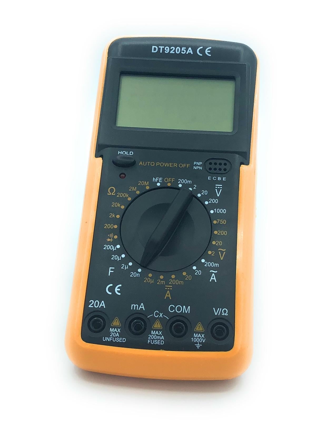 Tester Multimetro Digitale Professione Con Cavi Puntali Protester Multimeter