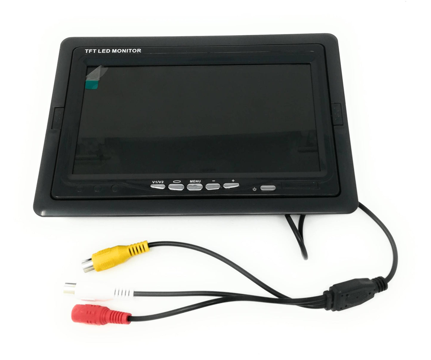 Monitor LCD 7.0 Pollici Auto Con Telecomando 2 Ingressi AV Per Videosorveglianza