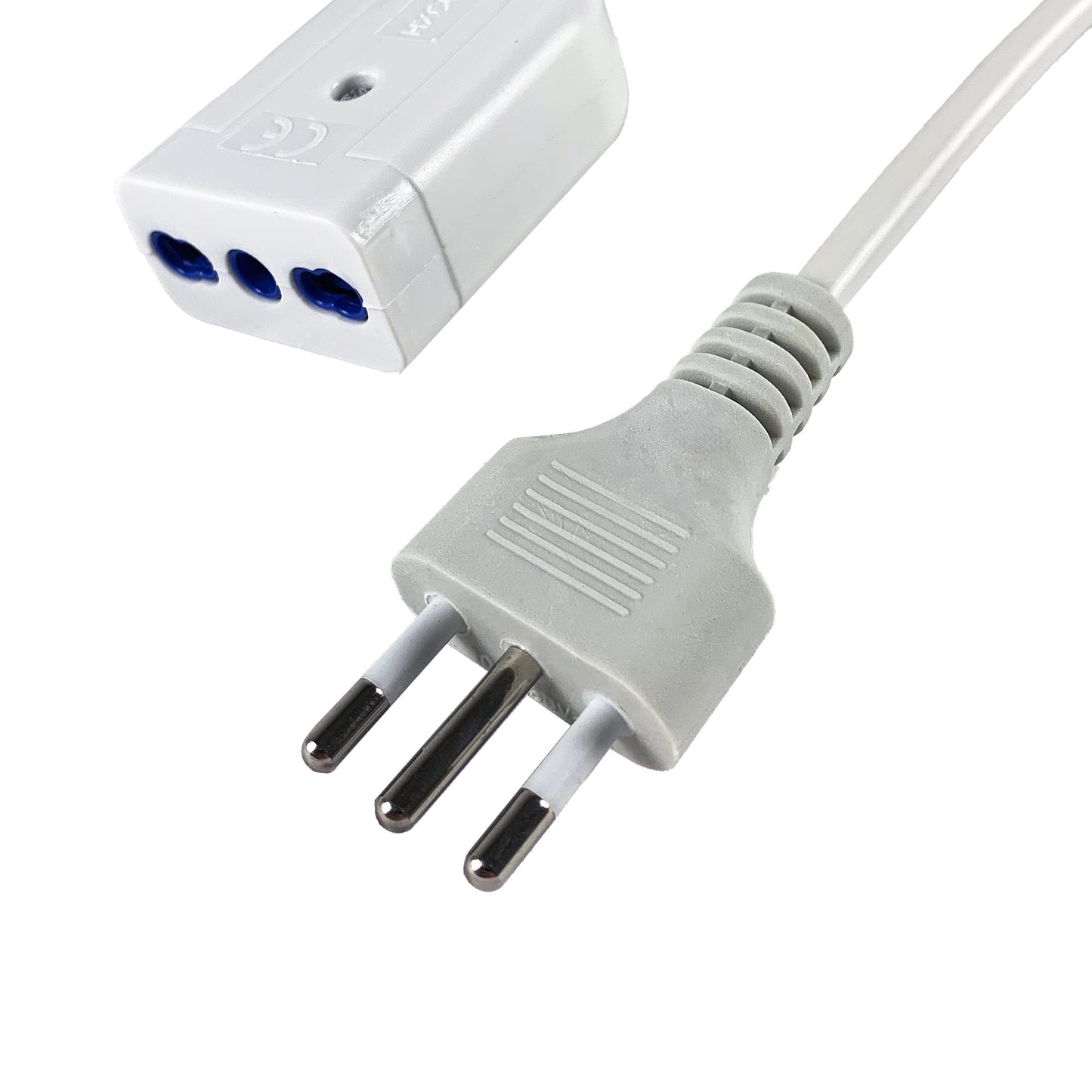 Prolunga da 10 M con Presa Bipasso Resistente, per Dispositivi Elettronici