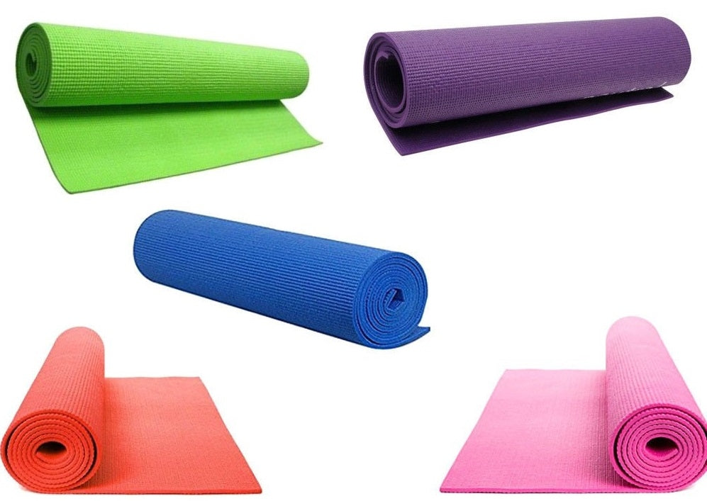 Tappetino Arrotolabile Per Yoga Fitness Aerobica Con Superfice Antiscivolo