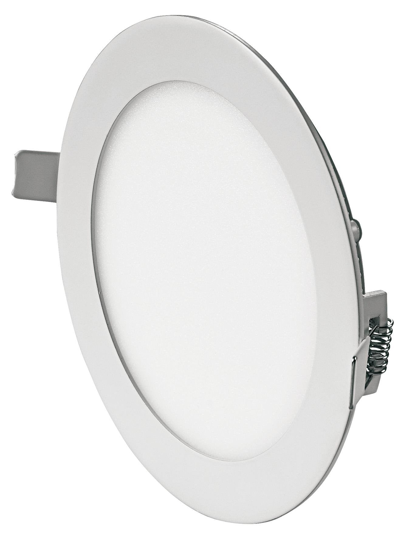 Lampada Pannello Led 18W Rotondo 22 X 22 Cm Plafoniera Ad Incasso Luce Naturale