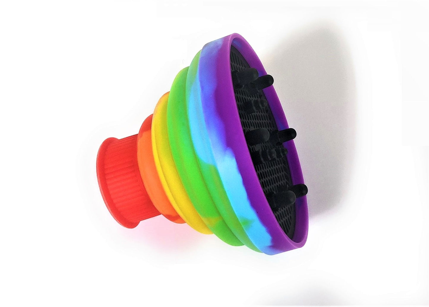 Diffusore Universale Pieghevole In Silicone Da Viaggio Per Phon Asciugacapelli