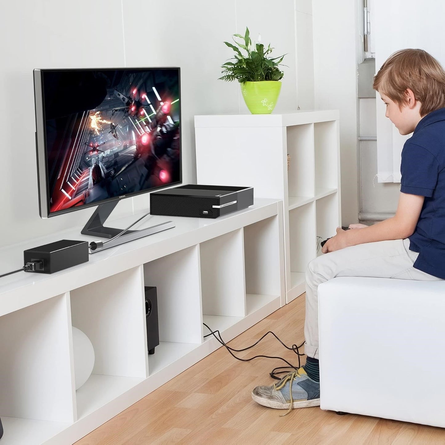 Alimentatore Per Console Xbox 360 Slim Caricatore Trasformatore Di Ricambio