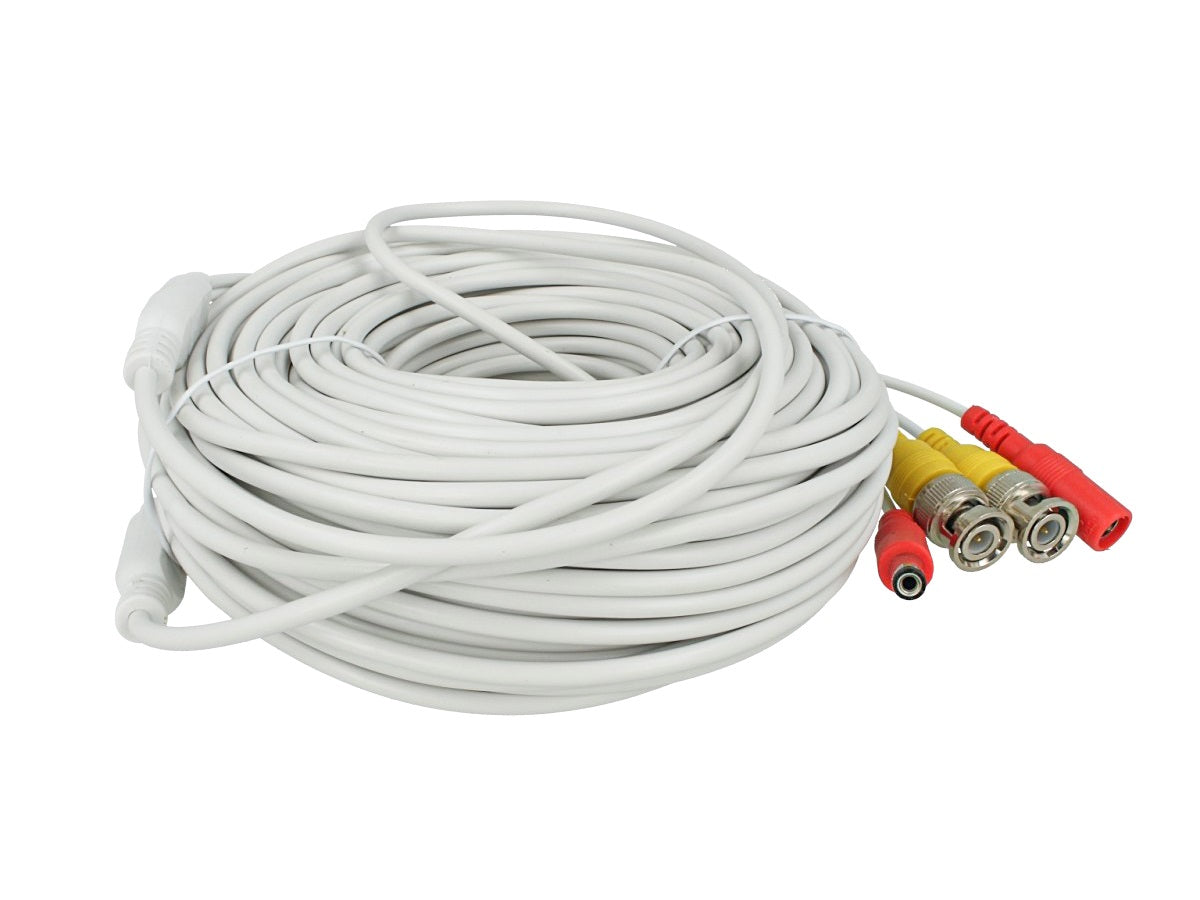 Cavo Da 30 Metri Per Telecamere Audio Video Ahd 1080P RCA BNC E Alimentazione