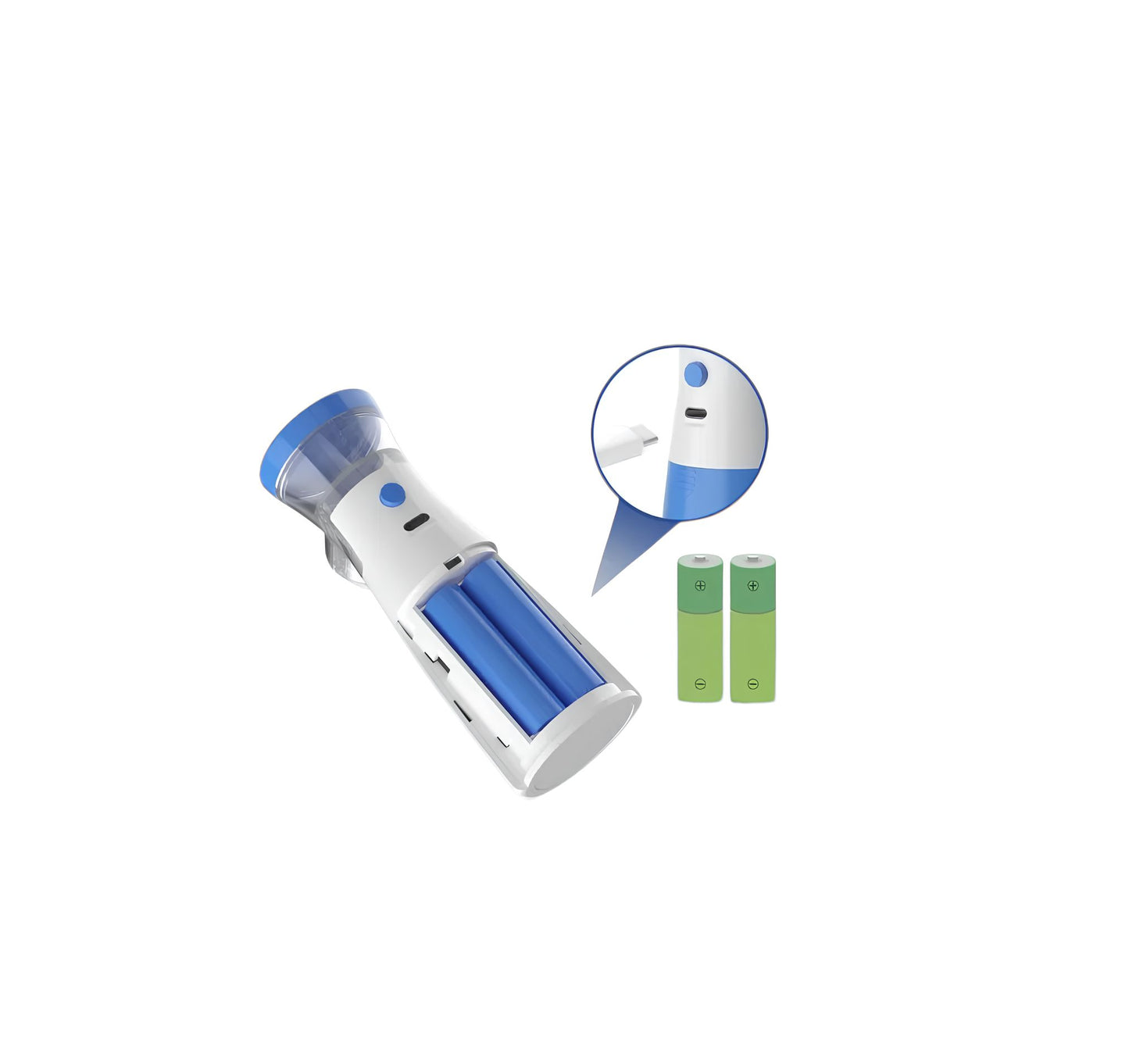 Aerosol Portatile Silenzioso con Alimentazione USB Adatto per Adulti e Bambini