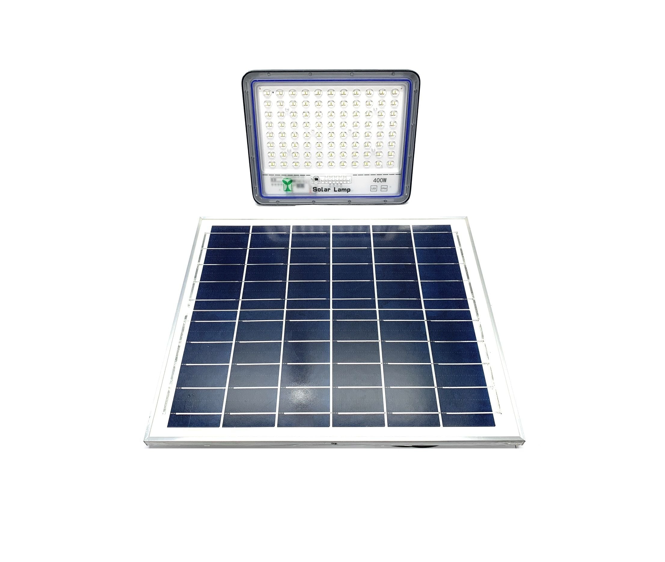 TEMPO DI SALDI Faro 400W A Led Smd Con Pannello Solare E Sensore Crepuscolare Co - Foto 6