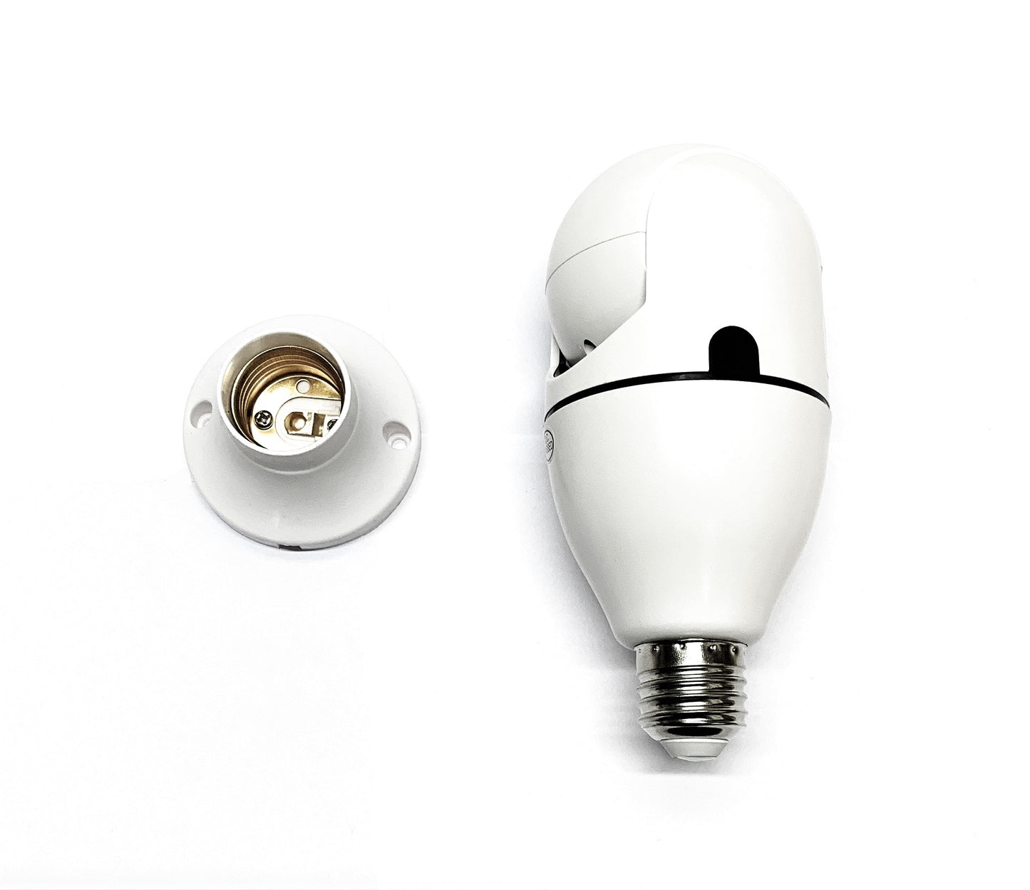 Telecamera Lampadina Smart Wifi HD 360° Di Videosorveglianza E Visione Notturna