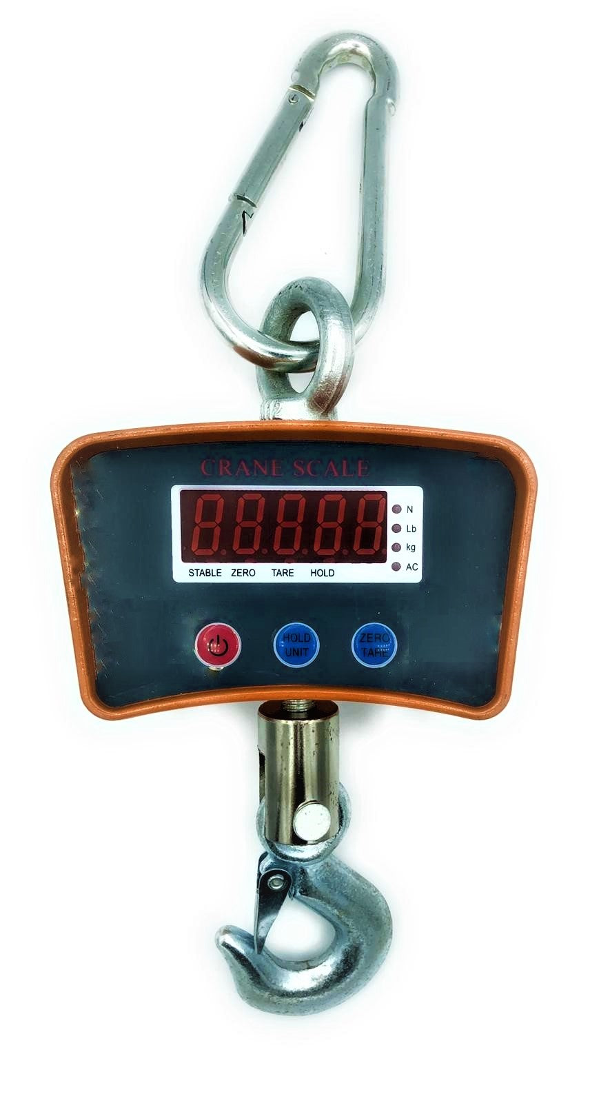 Bilancia Professionale Digitale Industriale Con Gancio Dinamometro Molla 1000 Kg