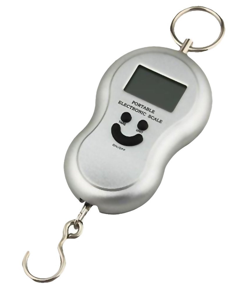 Bilancia Portatile Elettronica Professionale Con Gancio Pesca 40 Kg Per Valigia
