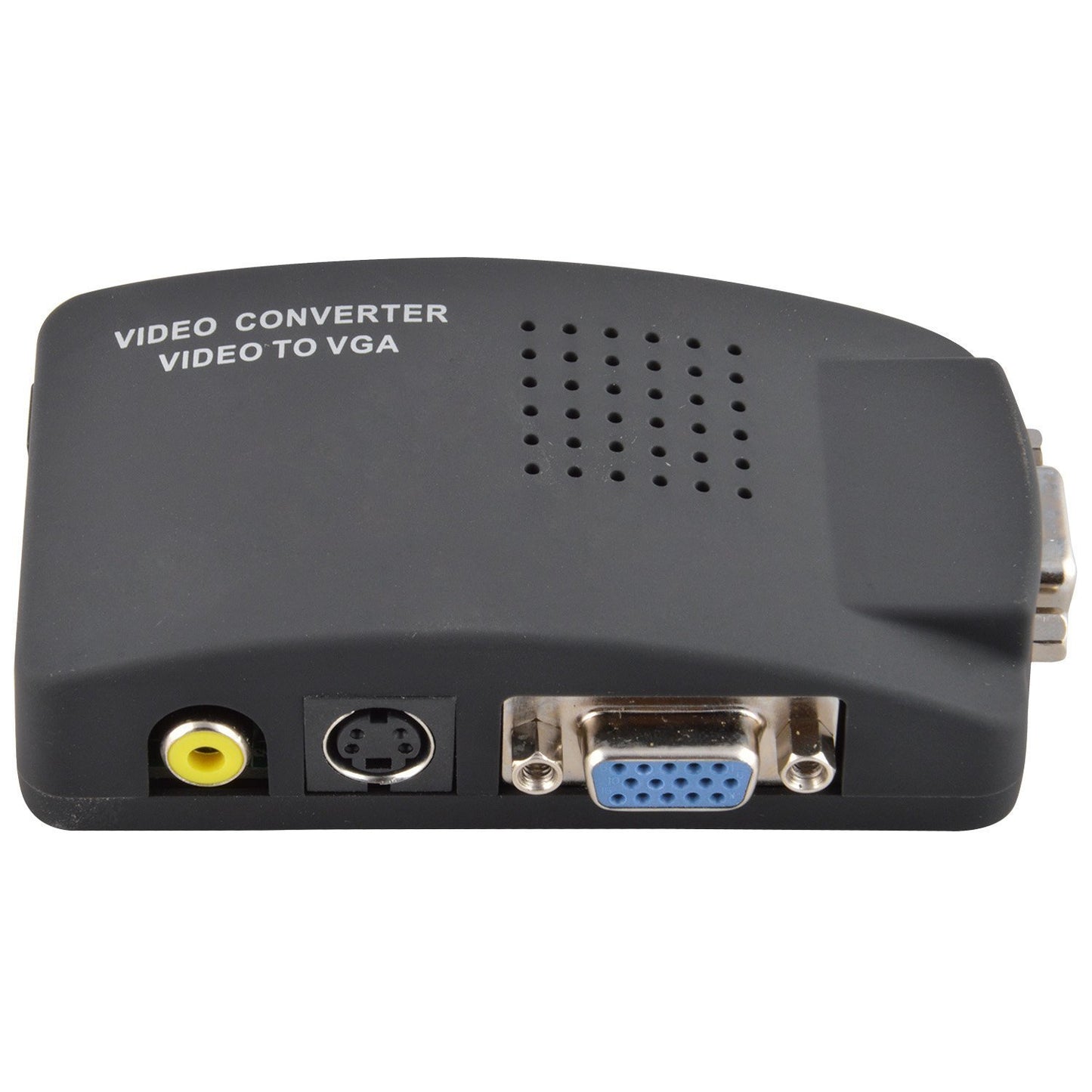 Convertitore Adattatore Video Da AV, Rca, S-Video A VGA Per Monitor E Proiettori