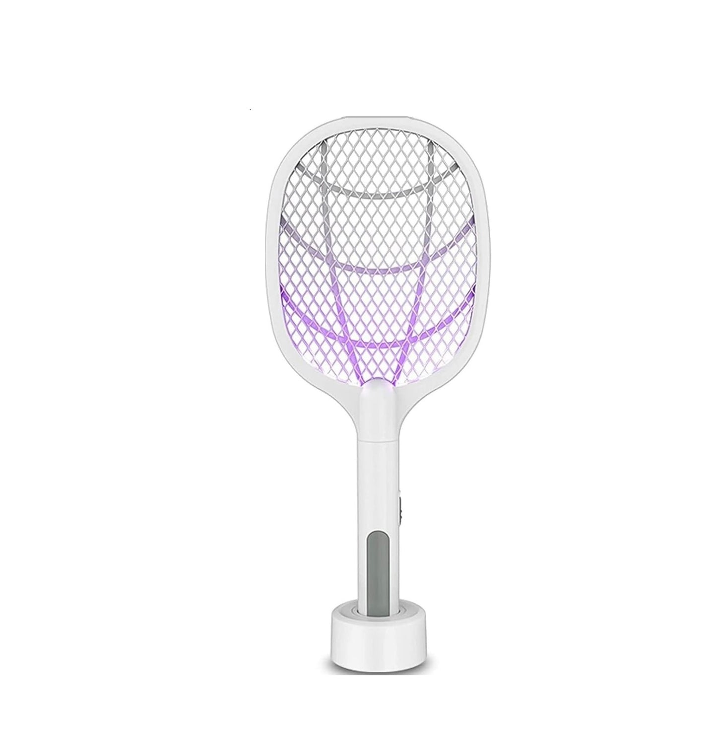 Racchetta Elettrica Compatta Ricaricabile 2 In 1 Acchiappa Insetti Con Luce LED