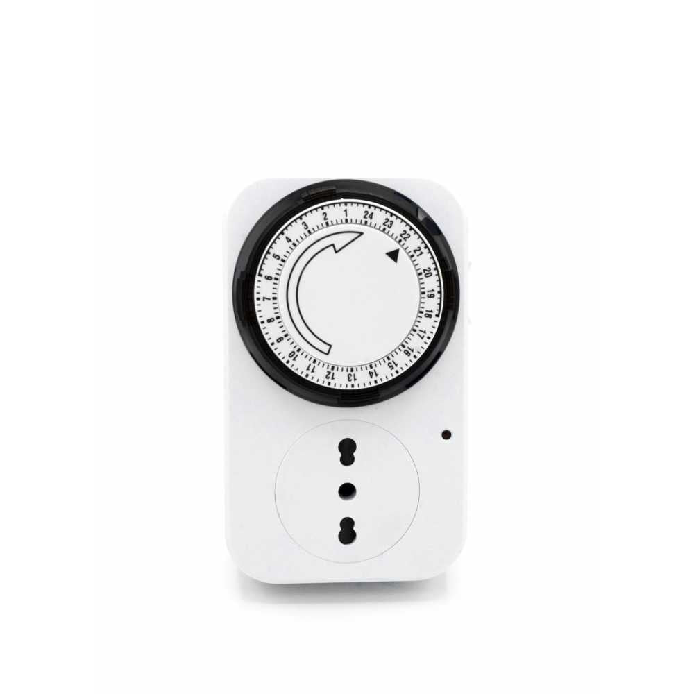 Temporizzatore Programmabile 24 Ore Presa Di Corrente Spina Con Timer Regolabile
