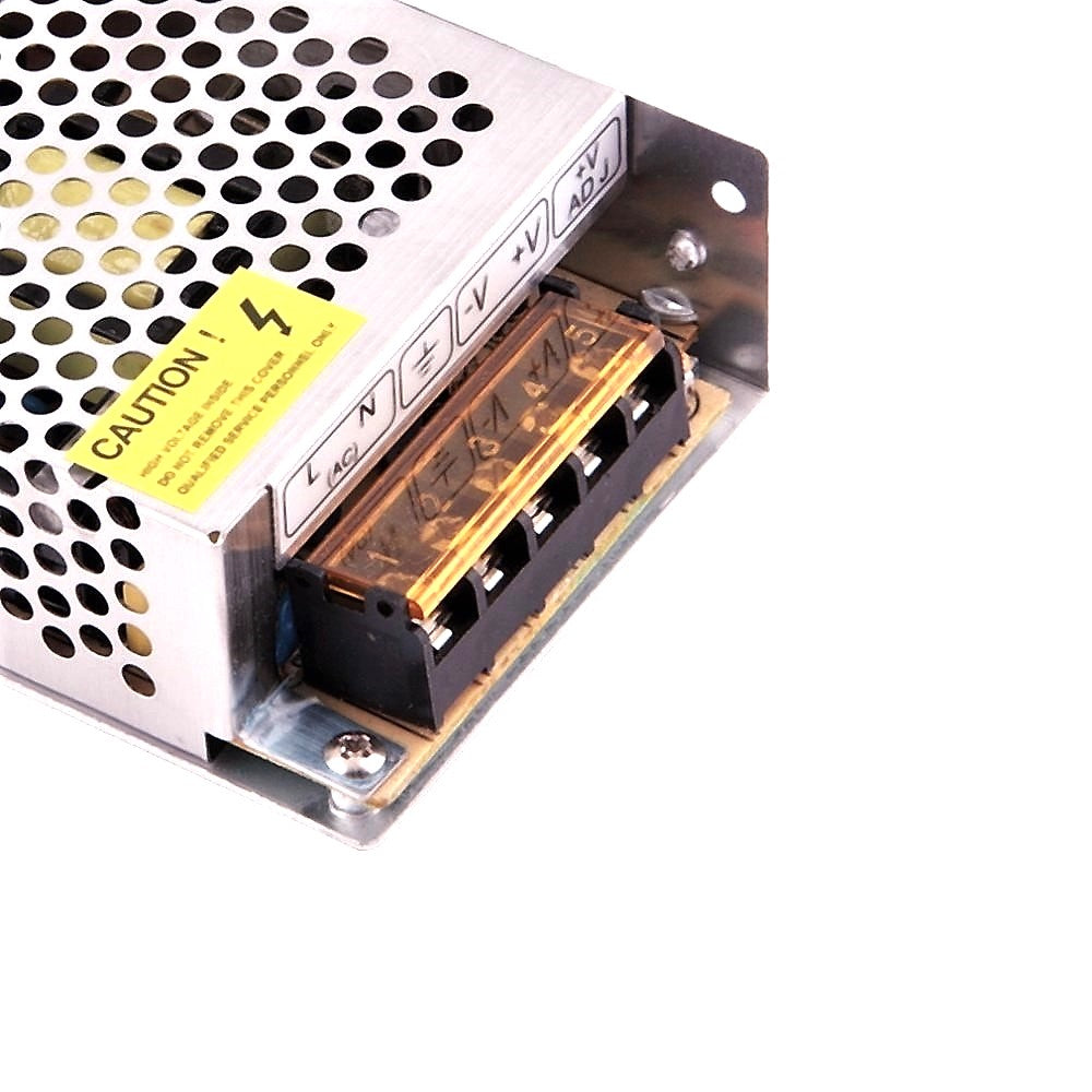 Alimentatore 5A da 60W Stabilizzato per Strisce Led con Protezione Sovraccarico