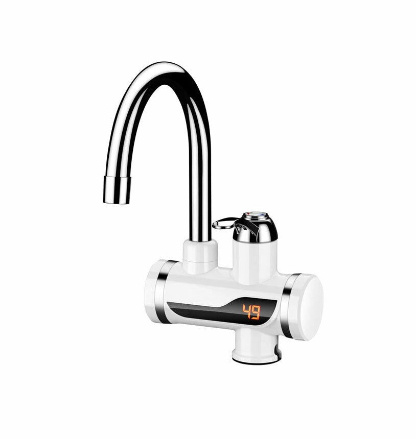 Rubinetto Elettrico Miscelatore Istantaneo Caldaia Con Display Temperatura