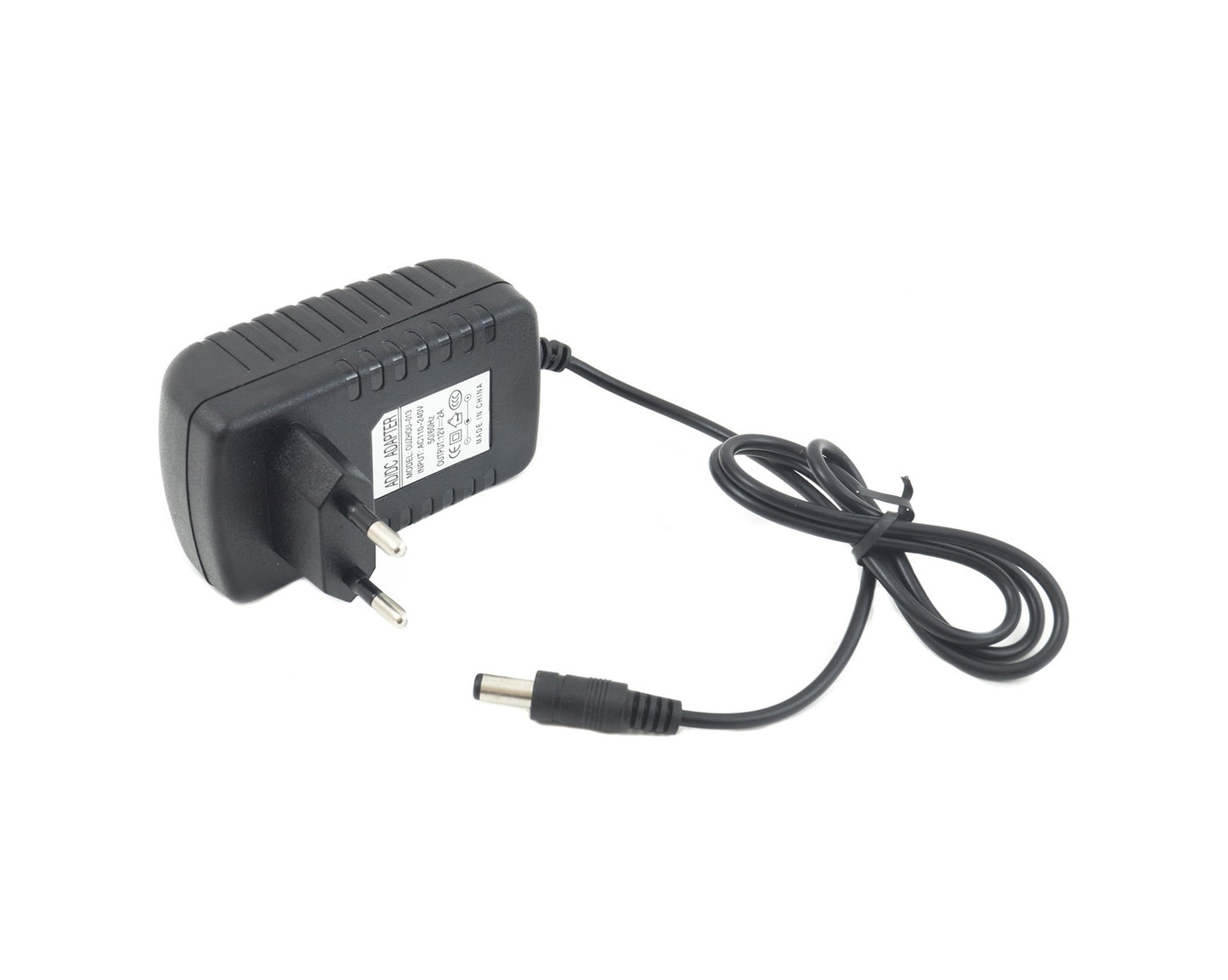 Alimentatore Da 2 Ampere 12 Volt Per Telecamera E Striscia A Led 2.1/5.5 mm CCTV