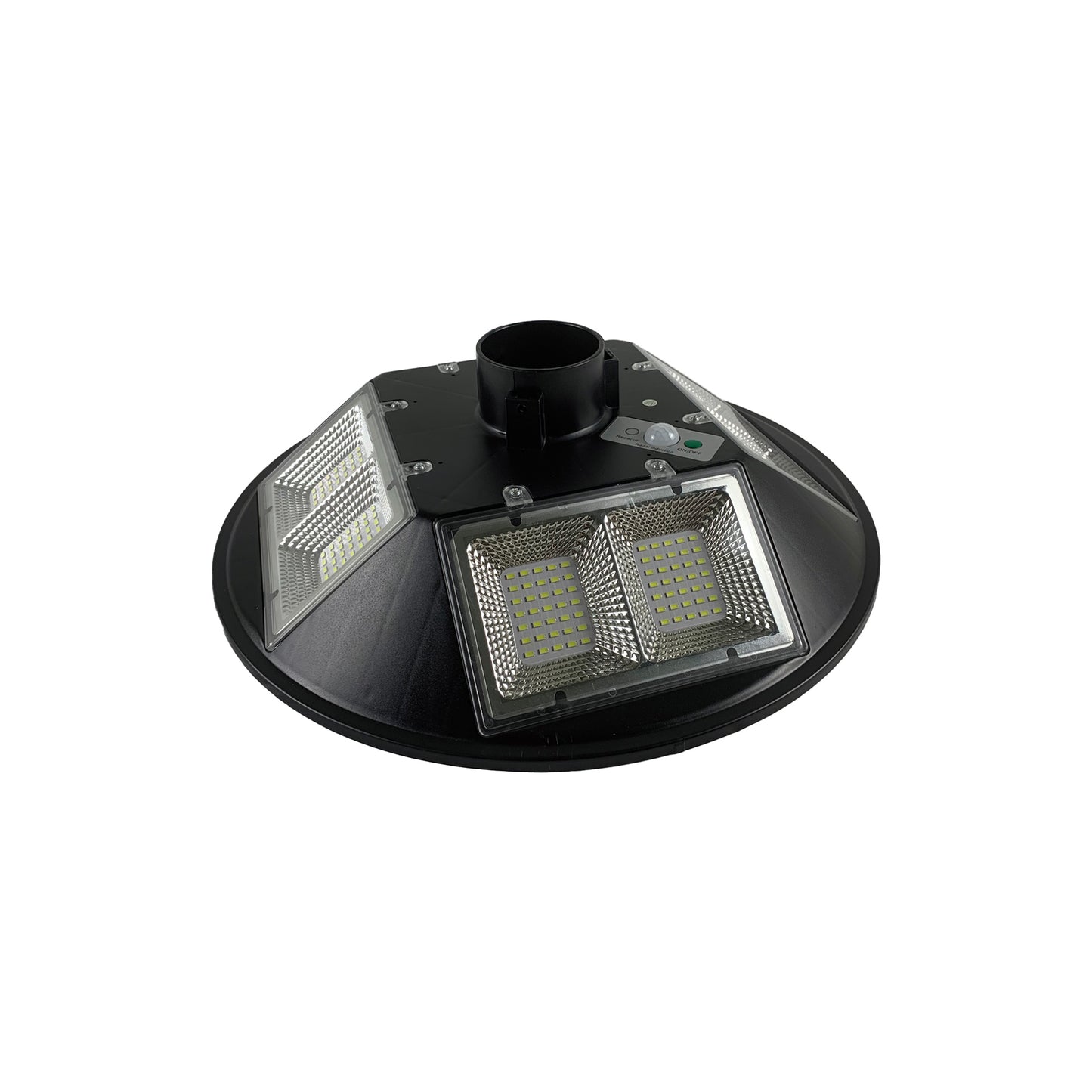 Lampione da 200W a Luce Fredda con Pannello Solare Integrato, Ideale in Giardino