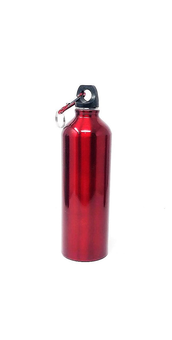 Borraccia In Alluminio Leggero Da 750 Ml Con Chiusura Ermetica E Gancio Lavabile