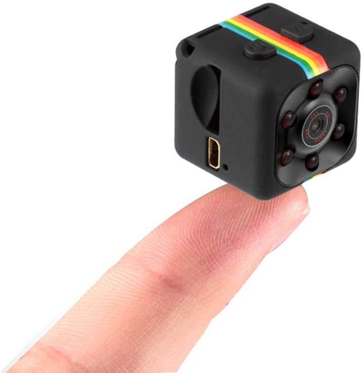 Mini Videocamera HD Compatta con Registrazione e Visione Notturna Integrata