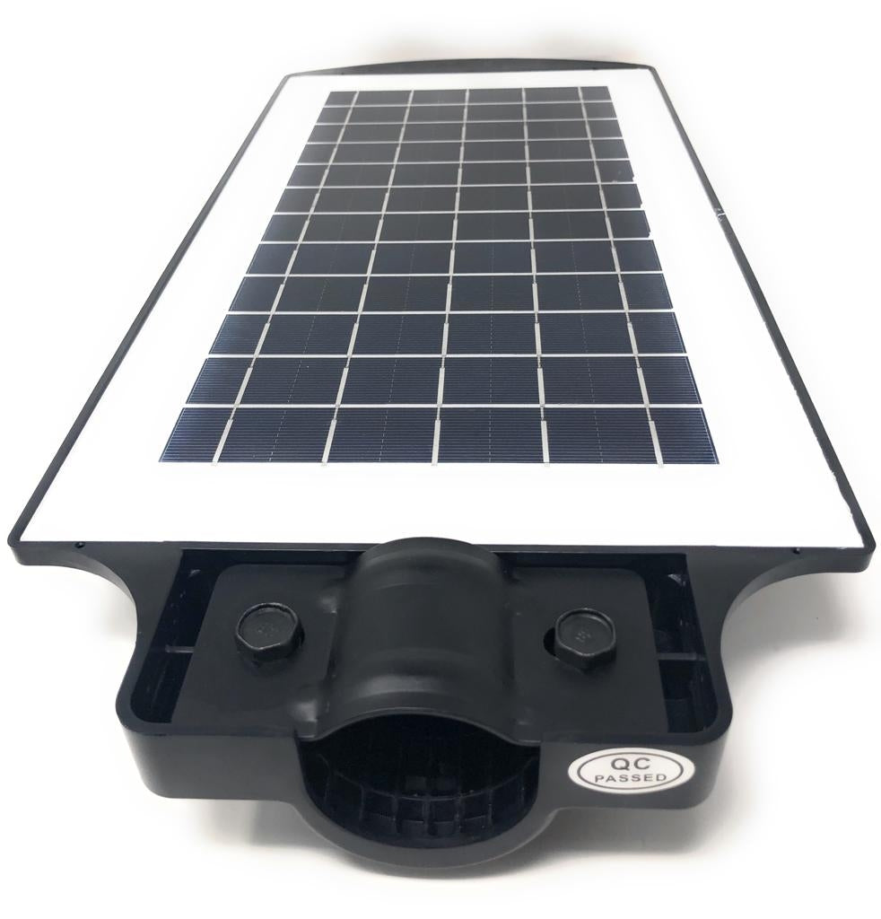 Lampione Stradale A Led Da 60W Energia Solare Con Pannello E Telecomando