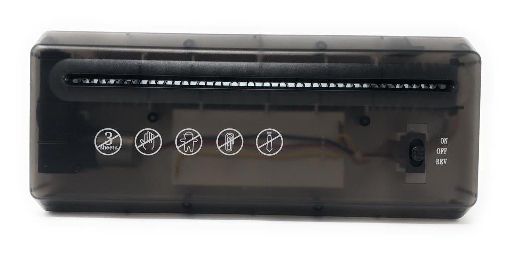 Distruggi Documenti Elettrico Trita Carta A4 A Strisce Con Presa USB O Batterie