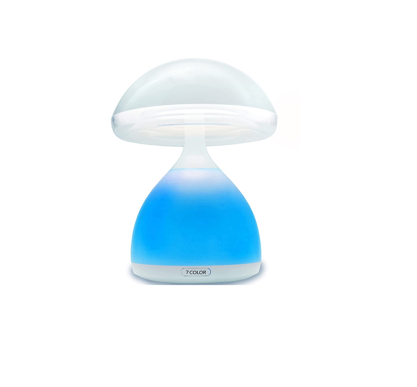 Lampada Touch Notturna Da Tavolo A Forma Di Fungo Con Led 7 Colori E Timer
