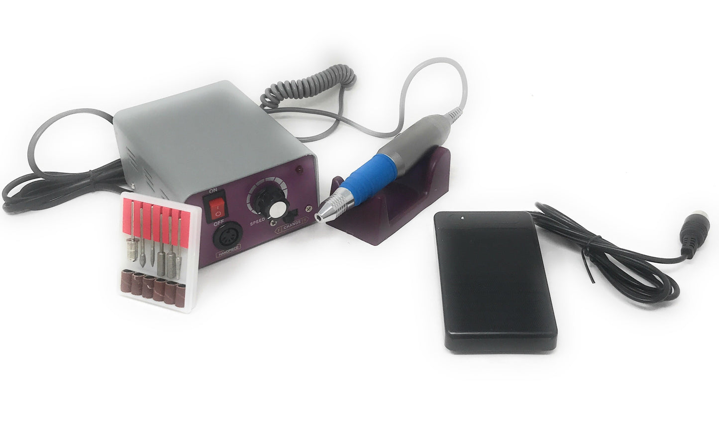 Fresa Professionale Con Pedale Per Manicure Pedicure Ricostruzione Unghie Nail