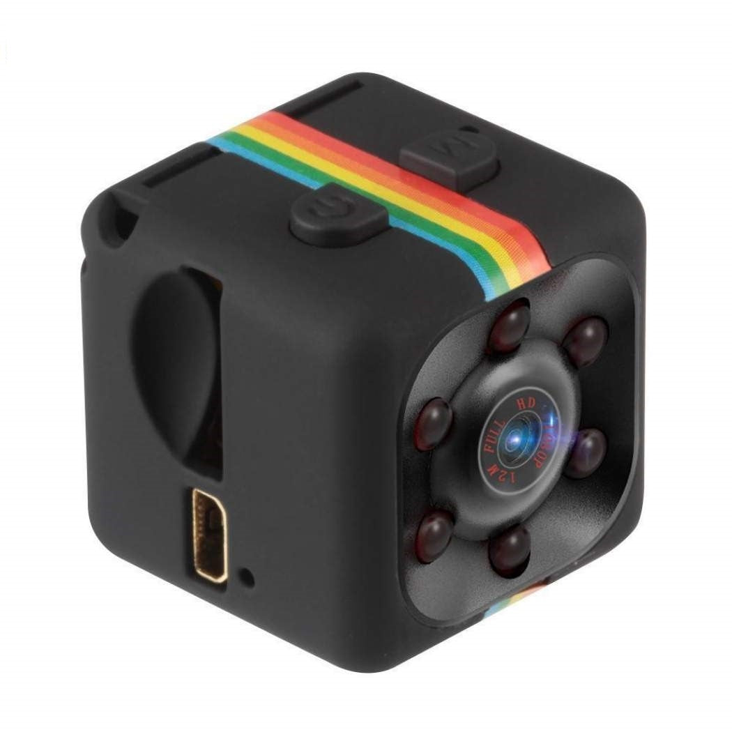 Mini Videocamera HD Compatta con Registrazione e Visione Notturna Integrata