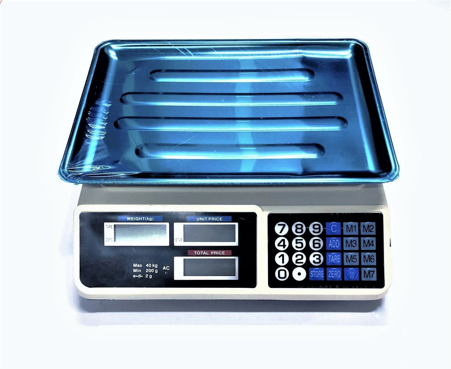 Bilancia Elettronica Digitale Professionale Da 5 Gr A 40 Kg In Acciaio Inox