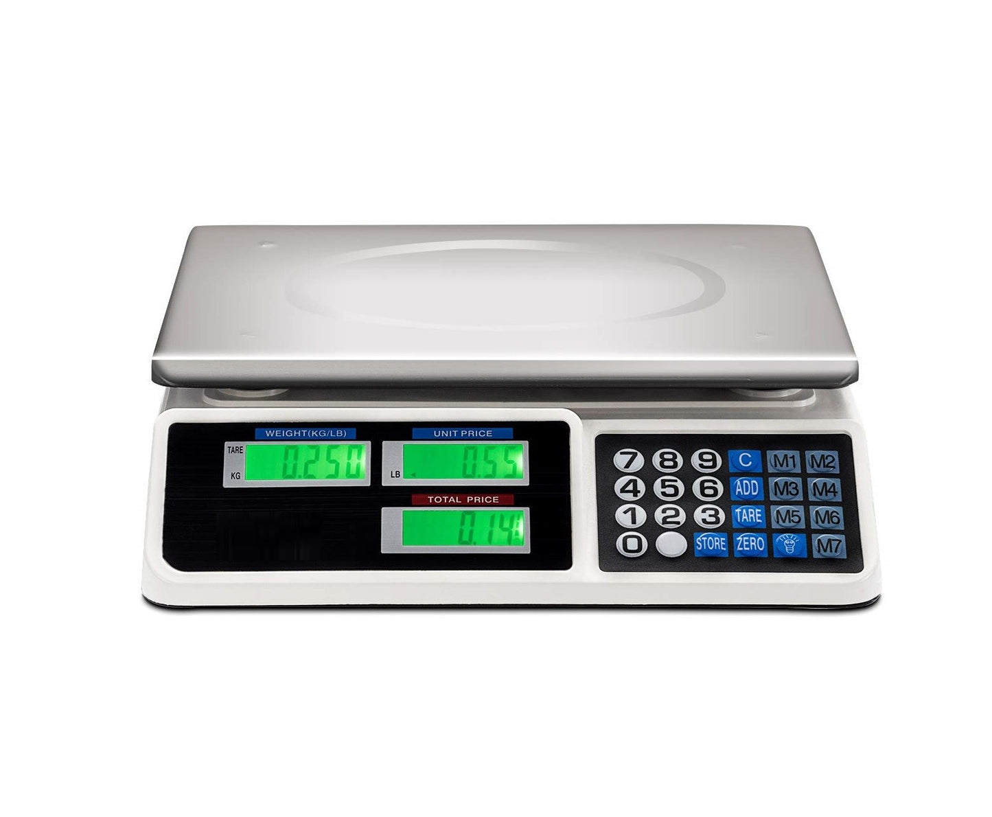 Bilancia Elettronica Digitale Professionale Da 5 Gr A 40 Kg In Acciaio Inox