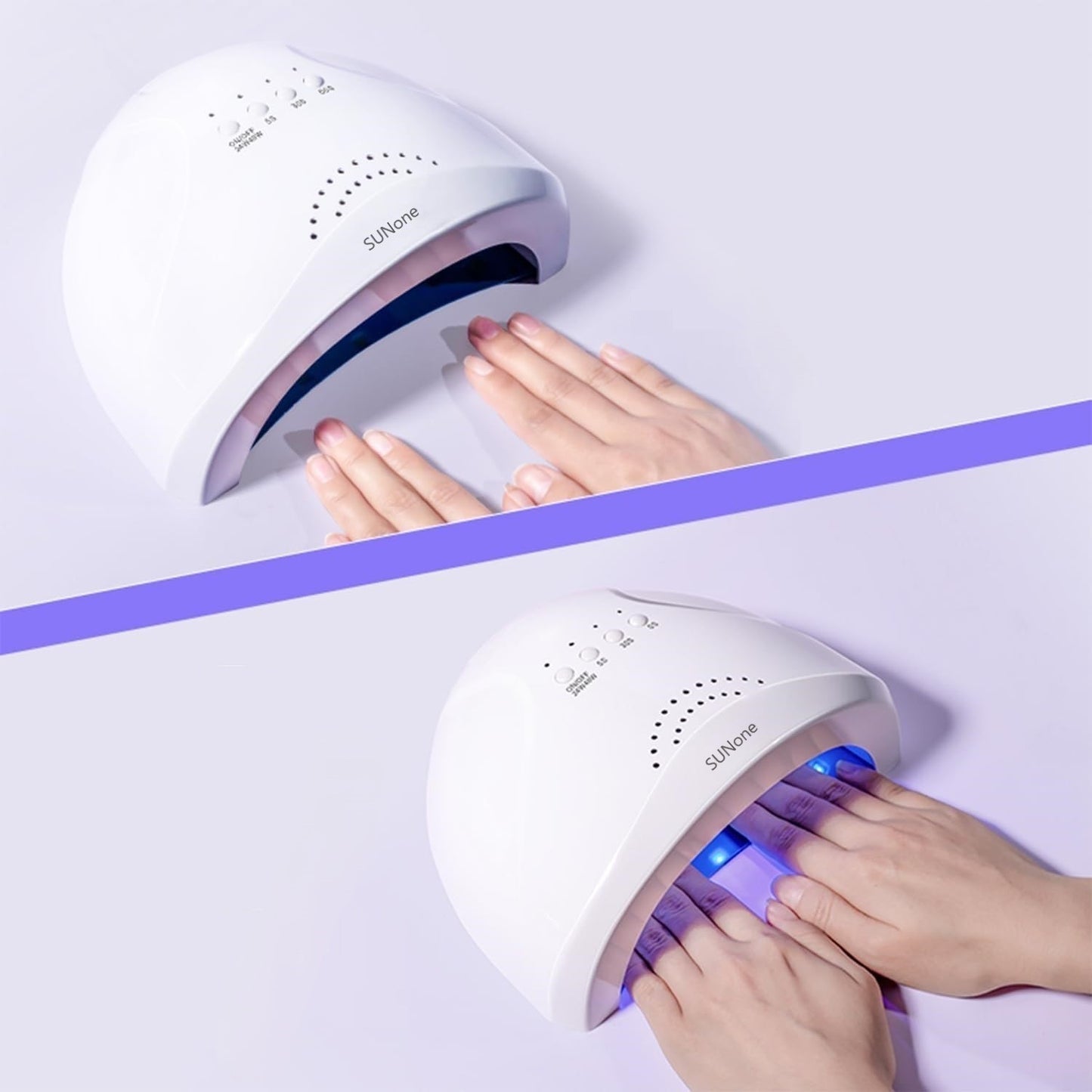 Lampada UV A Led Da 48 W Per Ricostruzioni Unghie Mani E Piedi Fornetto Nail Art