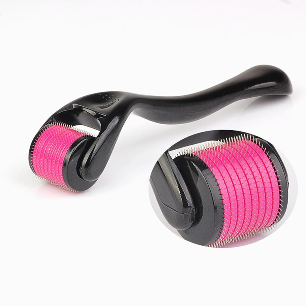 Derma Roller Con Custodia Da Trasporto Con 540 Aghi Da 0,5 Mm Per Viso E Corpo