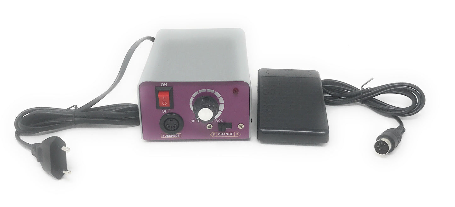 Fresa Professionale Con Pedale Per Manicure Pedicure Ricostruzione Unghie Nail