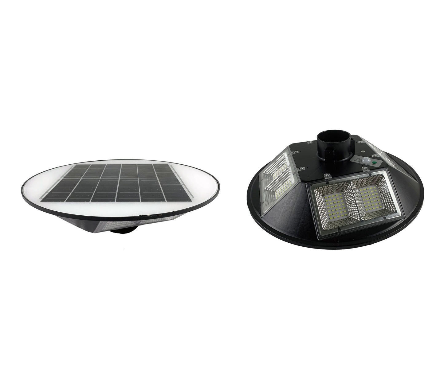 Lampione da 200W a Luce Fredda con Pannello Solare Integrato, Ideale in Giardino