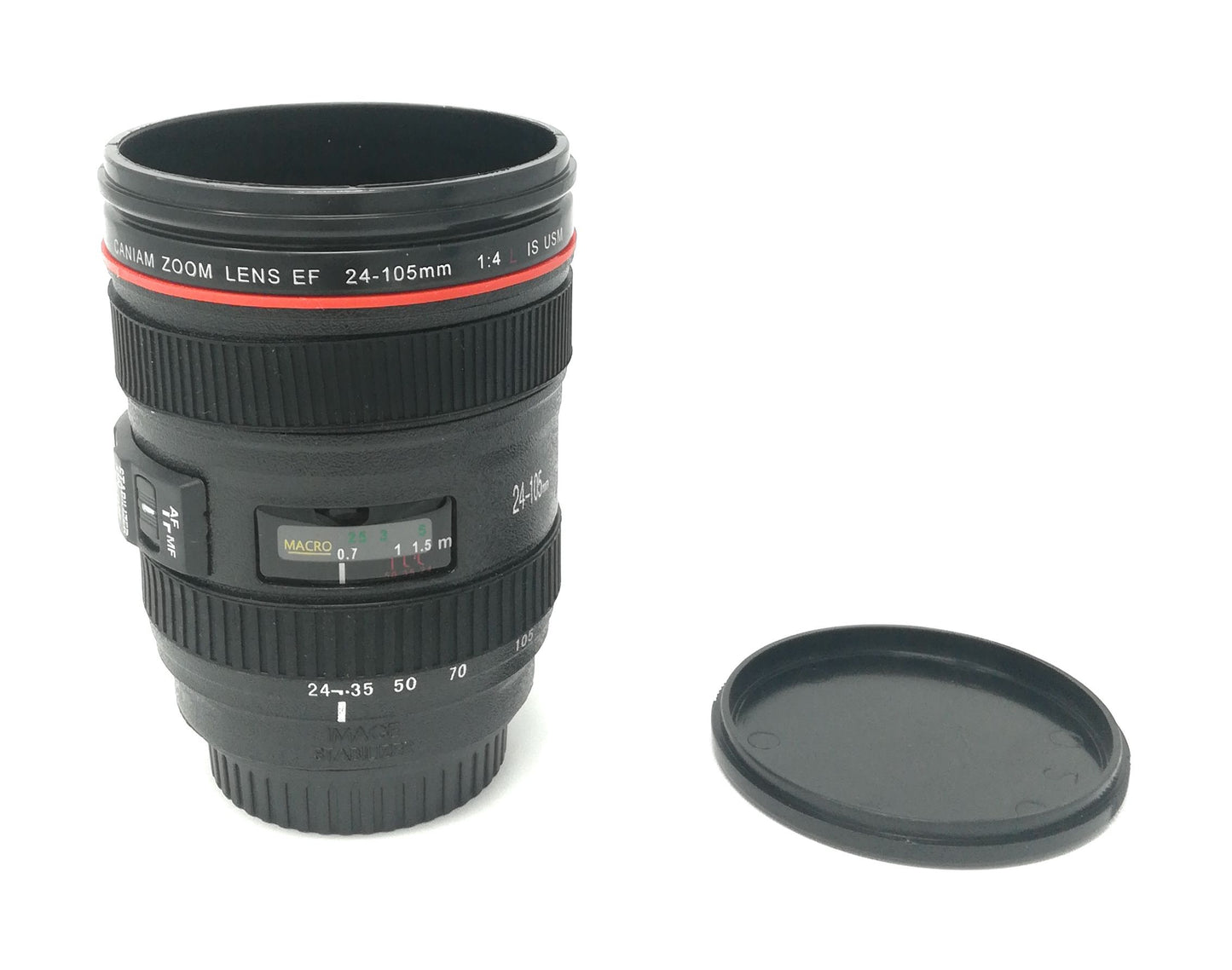 Tazza A Forma Di Obiettivo Di Una Fotocamera Reflex Per Caffè Latte Da 0,35 L