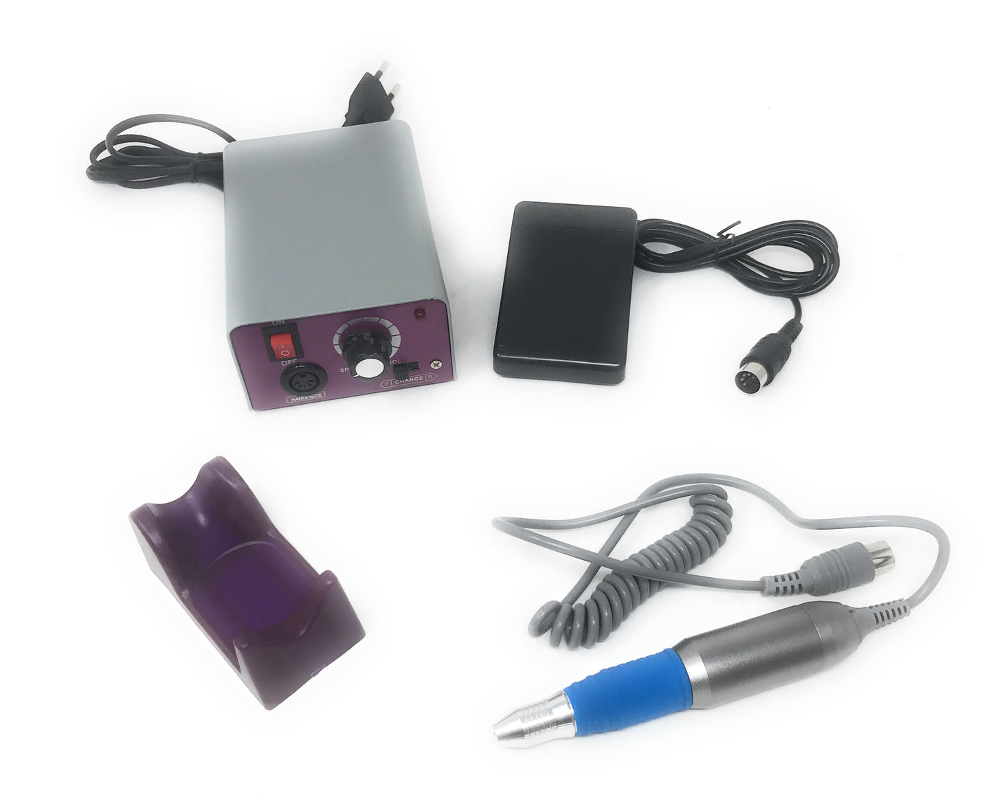 Fresa Professionale Con Pedale Per Manicure Pedicure Ricostruzione Unghie Nail