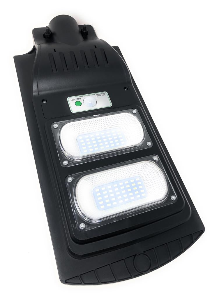 Lampione Stradale A Led Da 60W Energia Solare Con Pannello E Telecomando