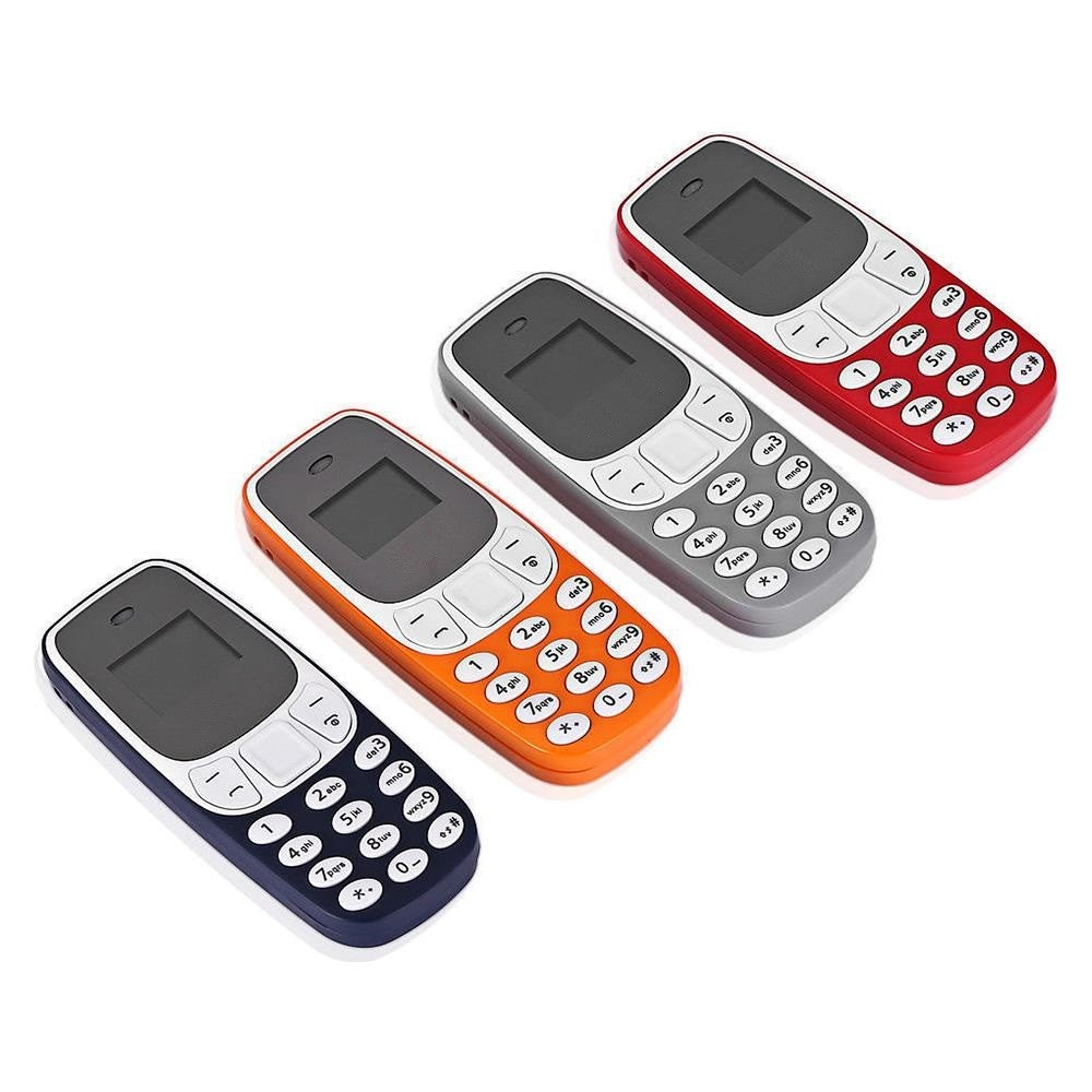 Mini Telefono Bluetooth Dual Sim Tascabile Con MicroSD Chiamate Gsm Sms Mp3