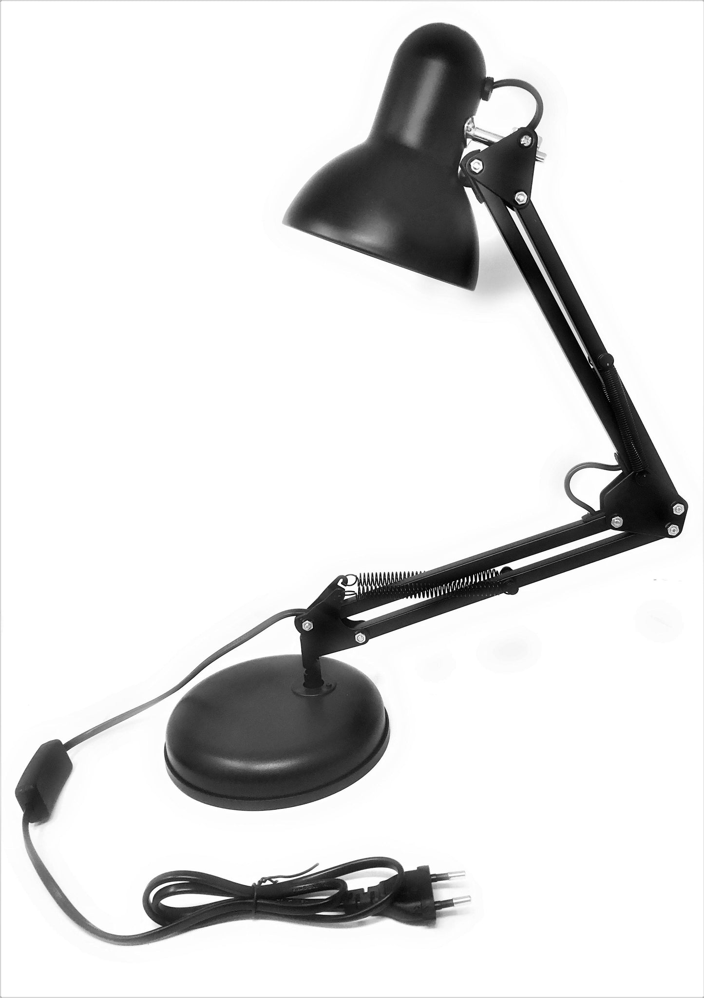 Lampada Da Tavolo Scrivania Con Braccio Girevole Snodabile Regolabile Lettura