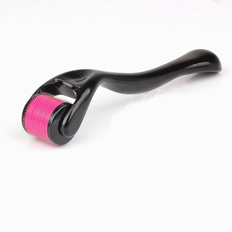 Derma Roller Con Custodia Da Trasporto Con 540 Aghi Da 0,5 Mm Per Viso E Corpo