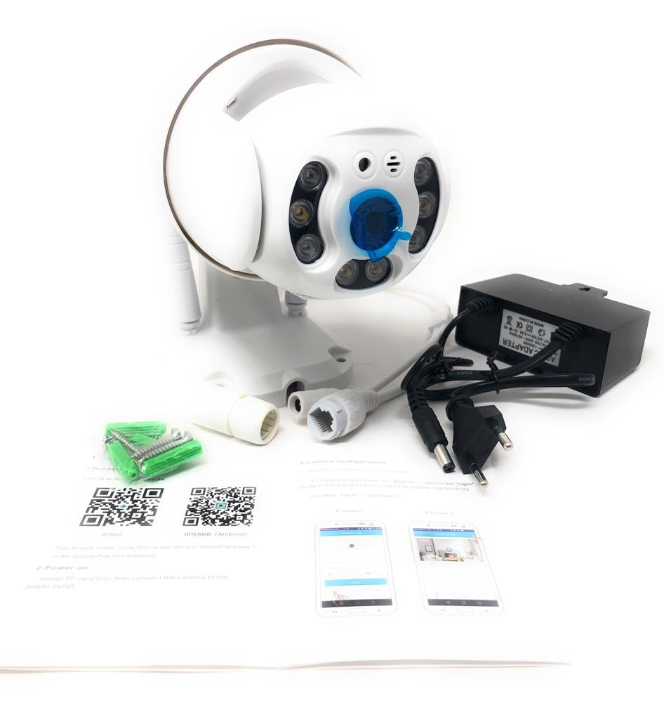 Telecamera Wireless Motorizzata Ip Per Ios E Android Videosorveglianza Wifi