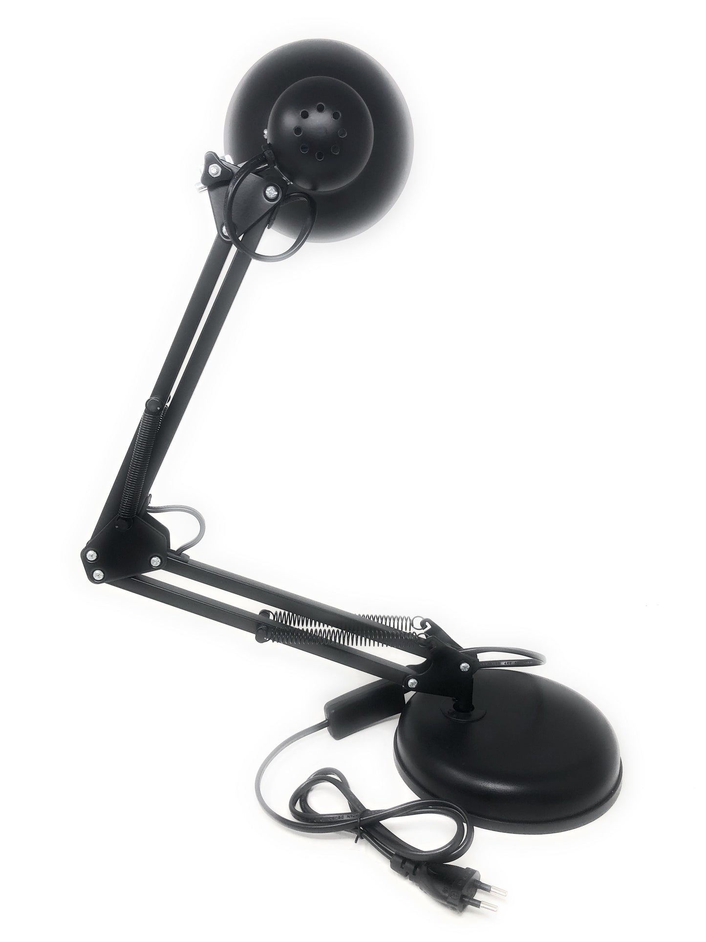 Lampada Da Tavolo Scrivania Con Braccio Girevole Snodabile Regolabile Lettura