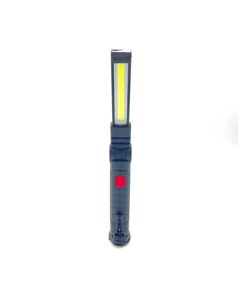 Mini Torcia Led Elettrica Ricaricabile USB Ideale Per Lavori Con Base Magnetica