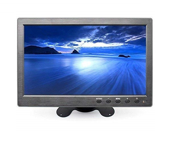 Monitor LCD 10.1 Pollici Full HDMI Con Telecomando Per Auto Videosorveglianza