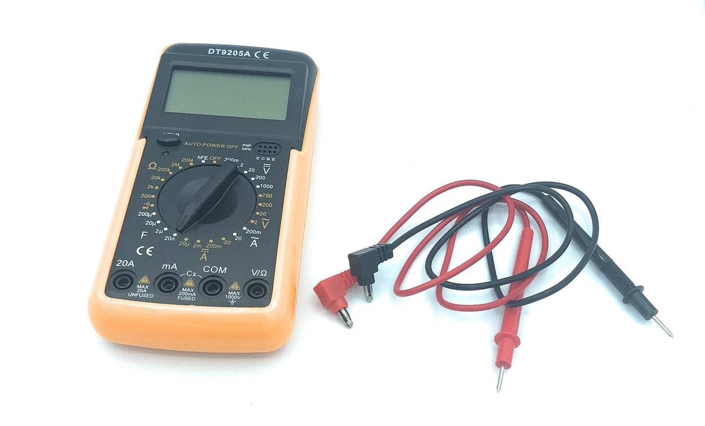 Tester Multimetro Digitale Professione Con Cavi Puntali Protester Multimeter