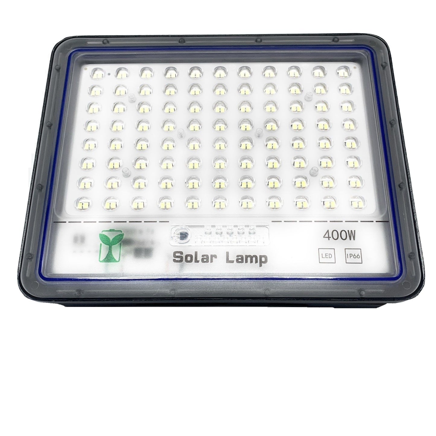 Faro Led 400W Con Pannello Solare Da Esterno Con Controllo Remoto E Telecomando