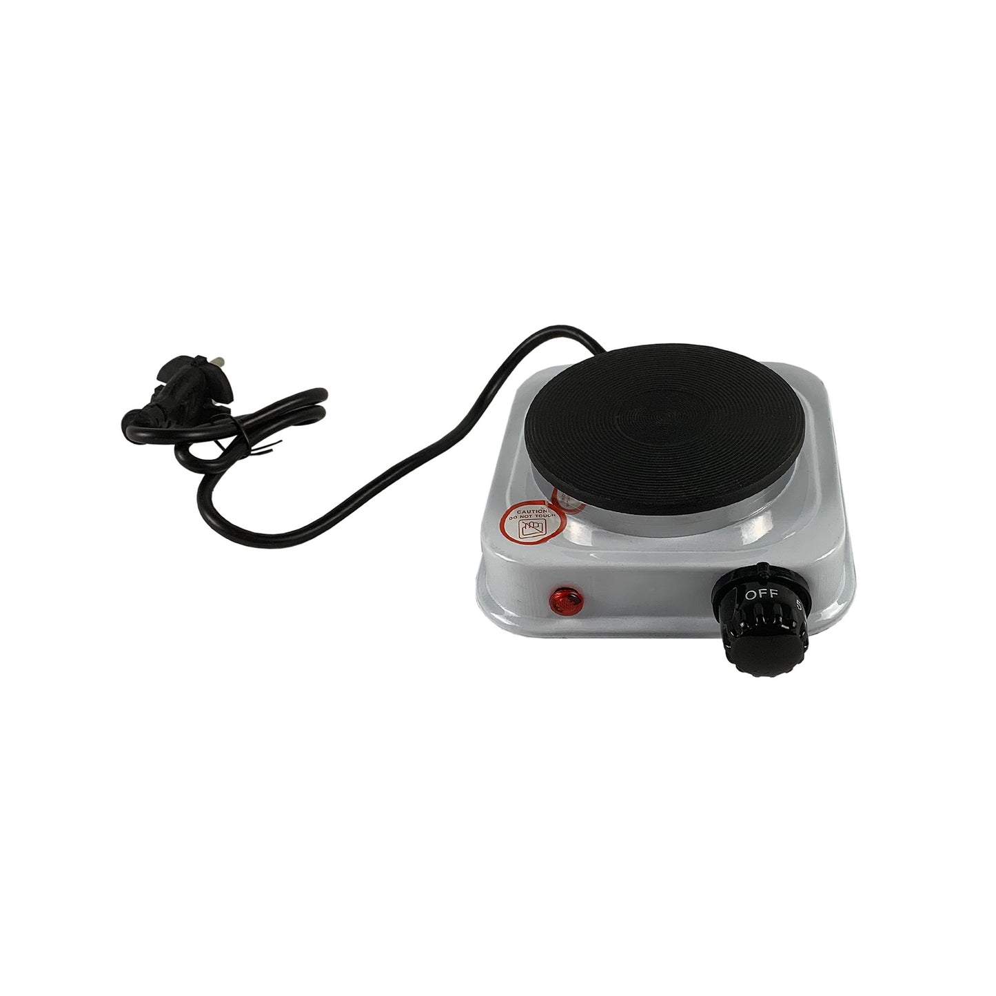 Mini Fornello Elettrico Portatile 500w con Piastra in Ghisa Ideale per Campeggi