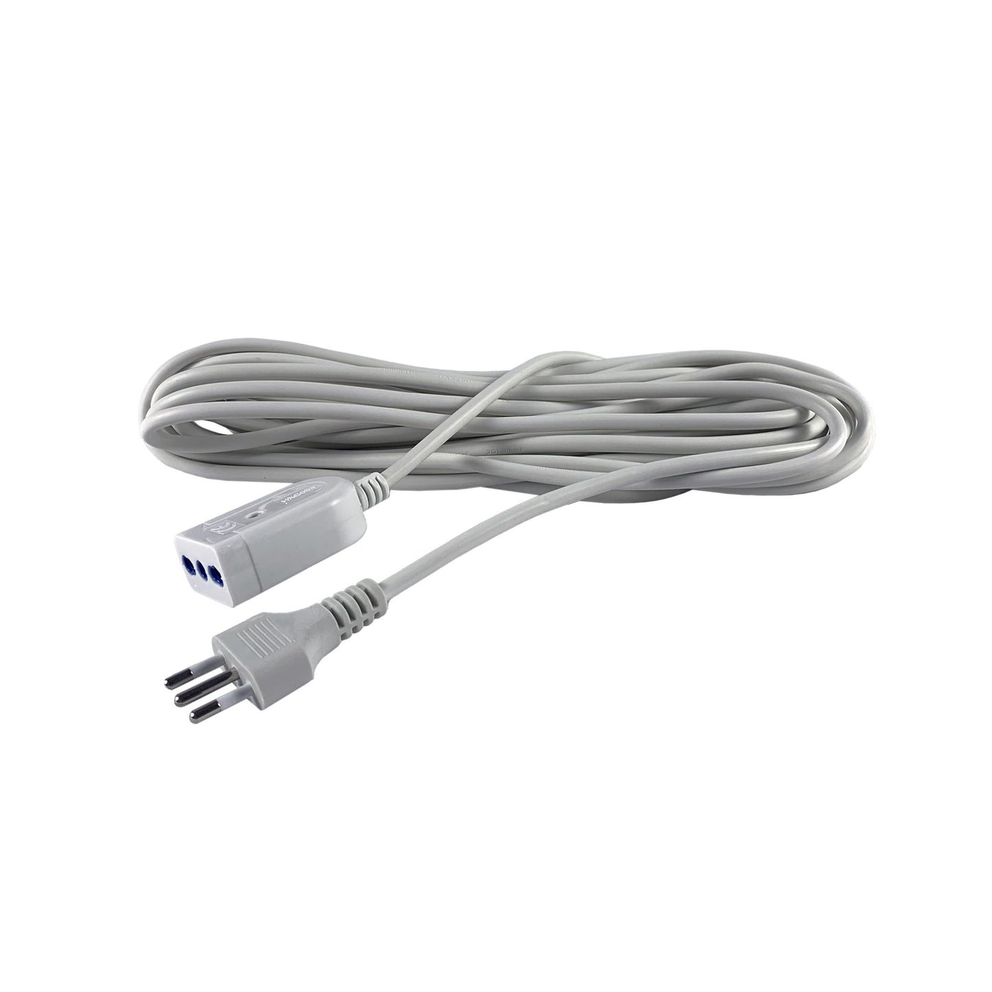 Prolunga da 10 M con Presa Bipasso Resistente, per Dispositivi Elettronici