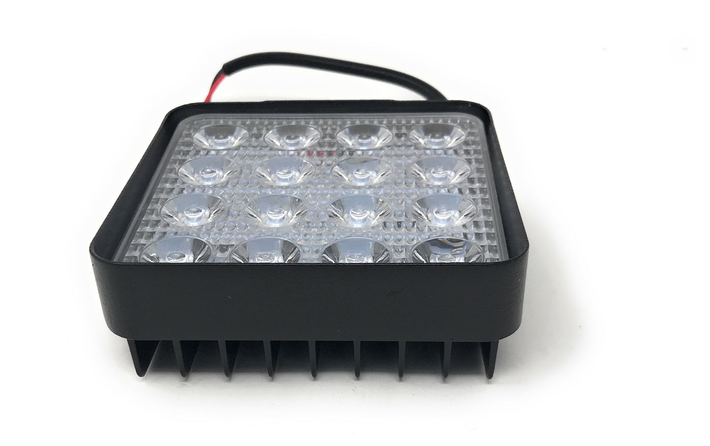 Faro 48W Quadrato Faretto Led Da Lavoro 16 Led Da 3W Di Profondità Auto Barca