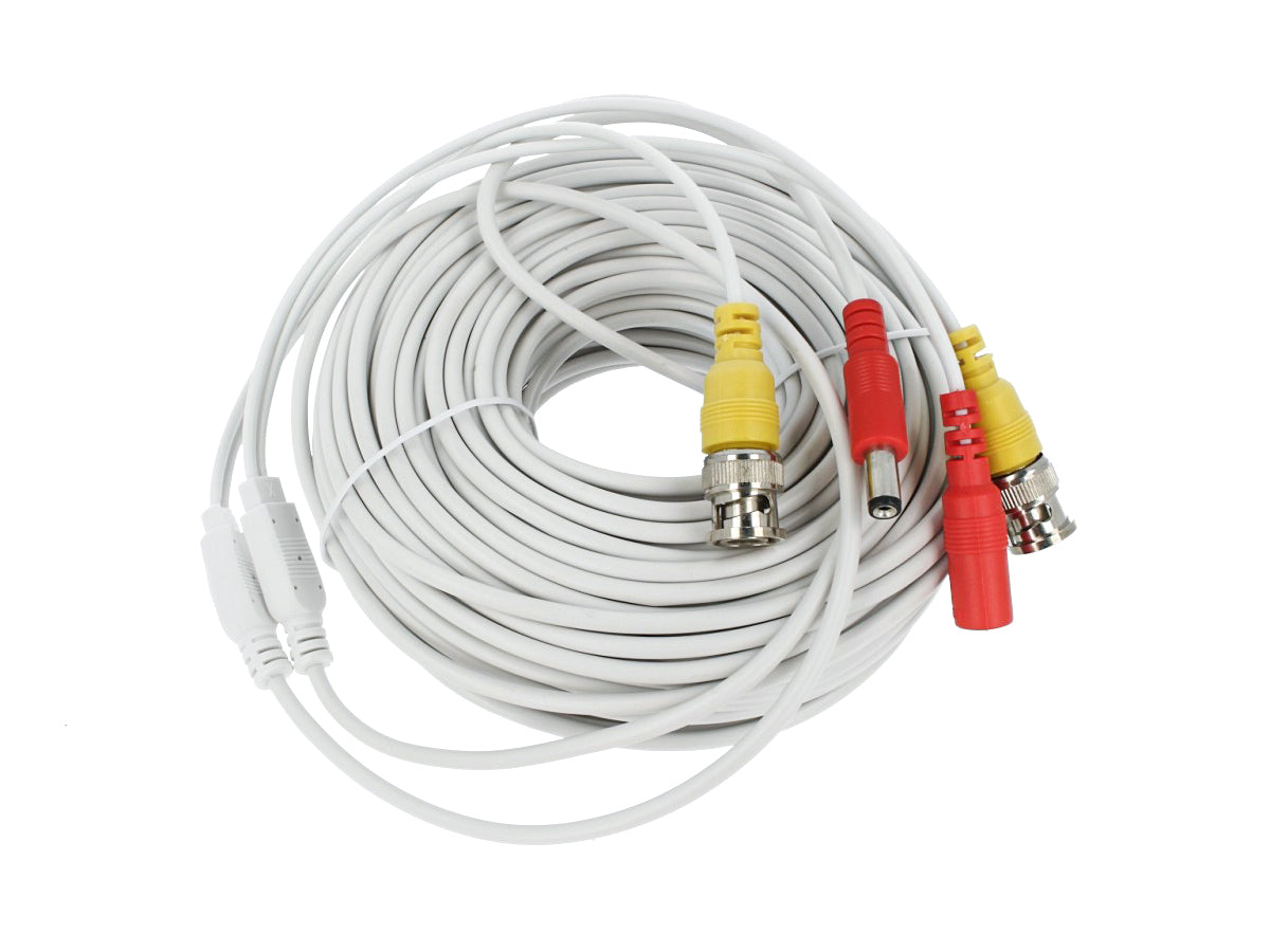 Cavo Da 10 Metri Per Telecamere Audio Video Ahd 1080P RCA BNC E Alimentazione