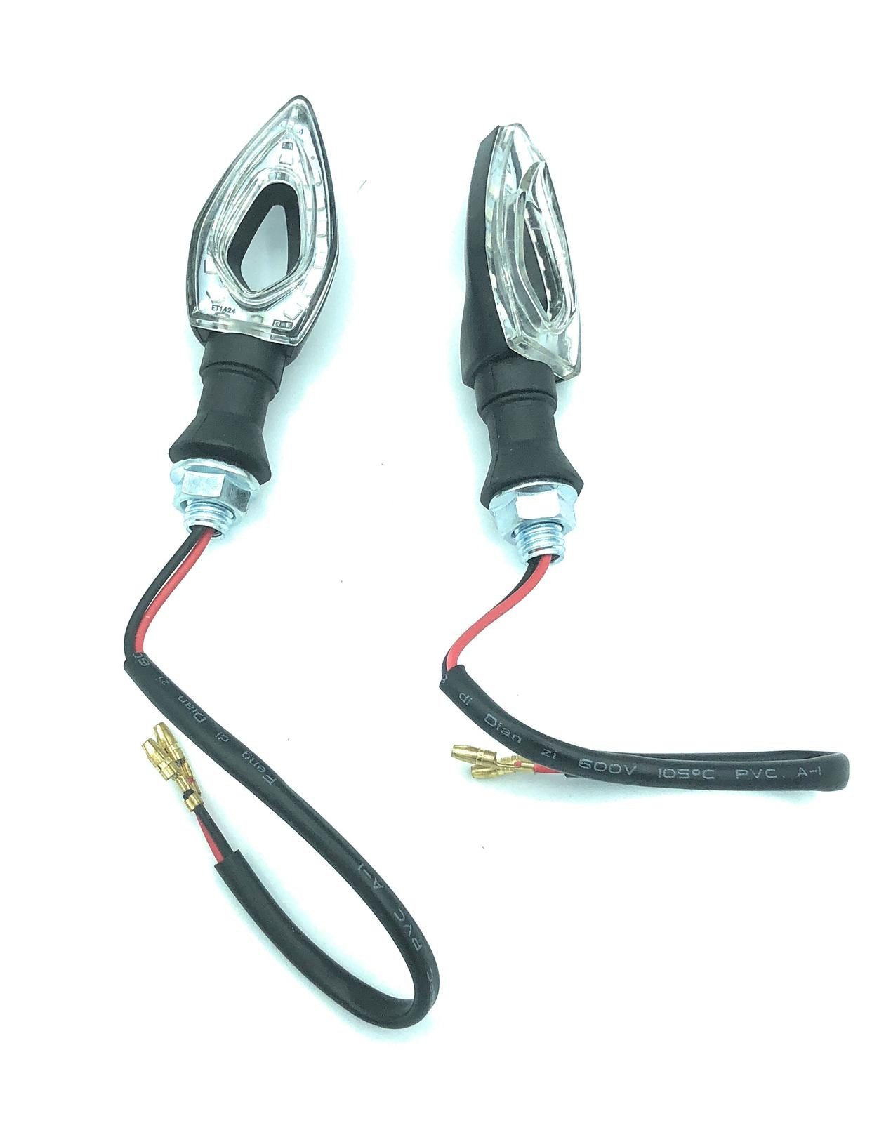 Coppia Di Indicatori Di Direzione Universali Frecce A LED Impermeabili Per Moto